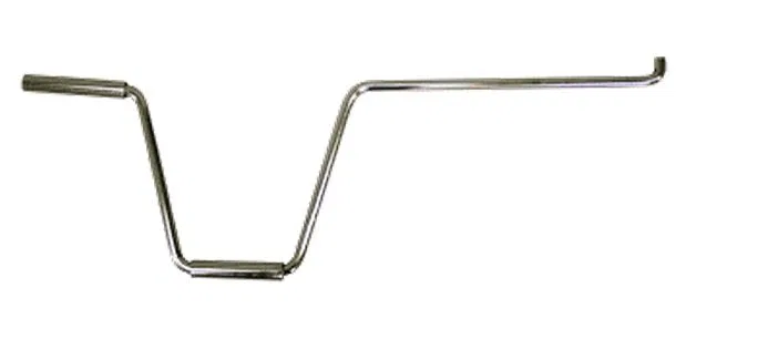 24032 – BAL NORCO Trailer Tongue Jack Crank, Fits With Old Style J Drive Scissor Jacks Hook Style Spin Handle Grips F...